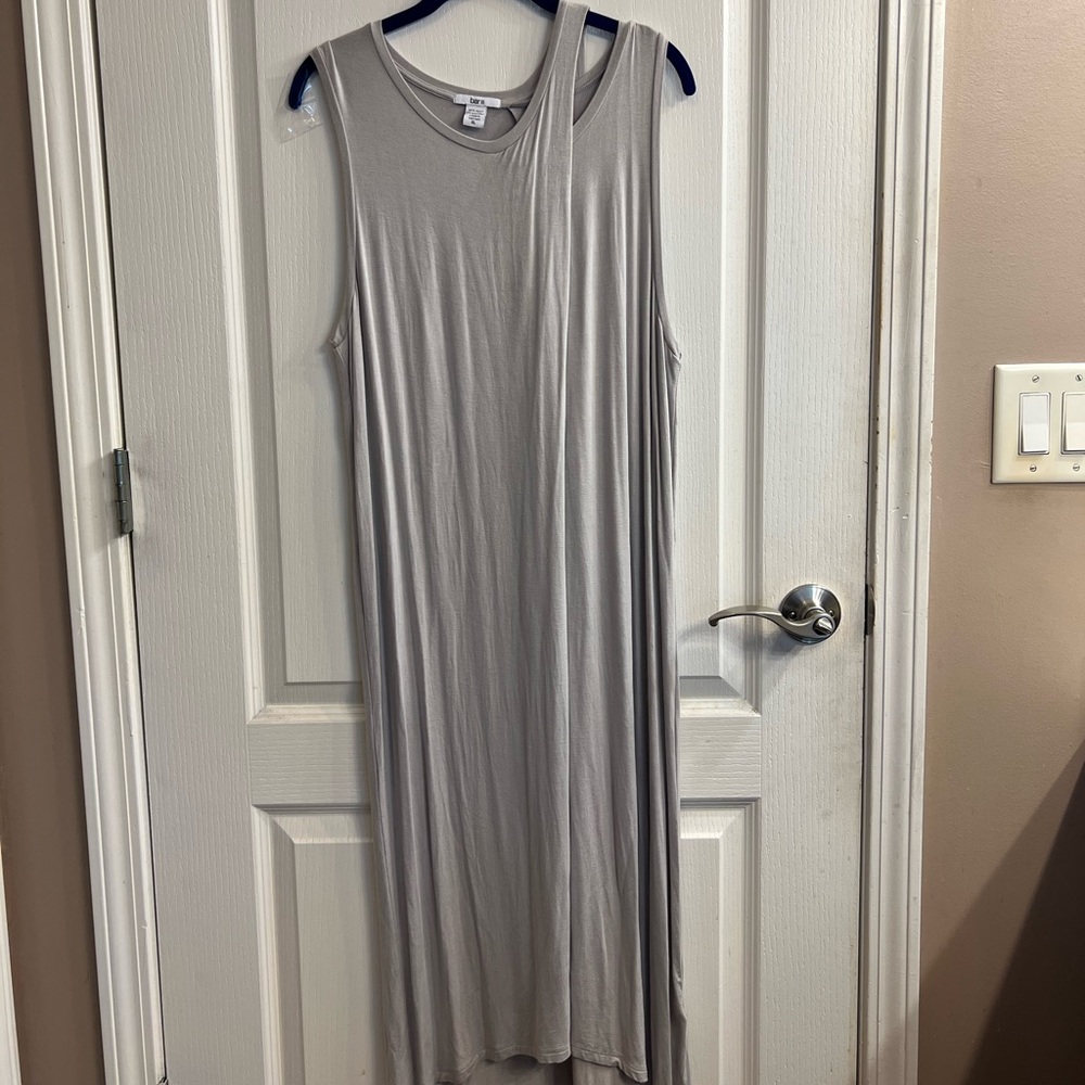Sleeveless High Low Dress